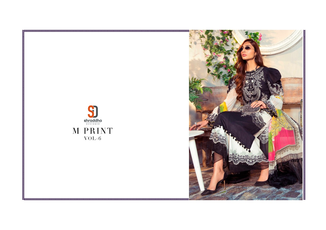Shraddha Presents Mprint Vol 6 Pakistani Salwar Suit Collection