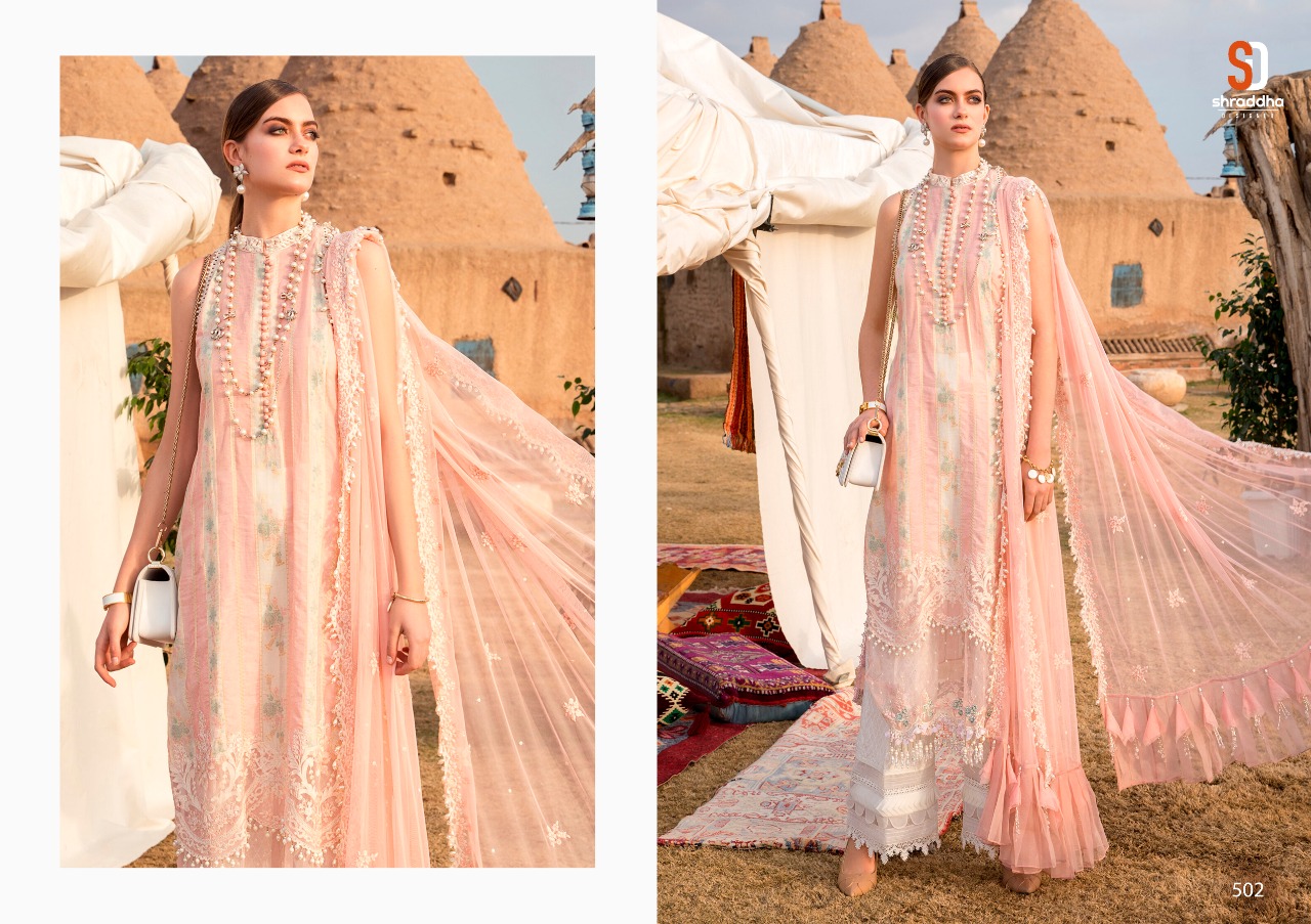 Shraddha Presents Maria B Lawn Vol 1 Pakistani Salwar Suits Collection