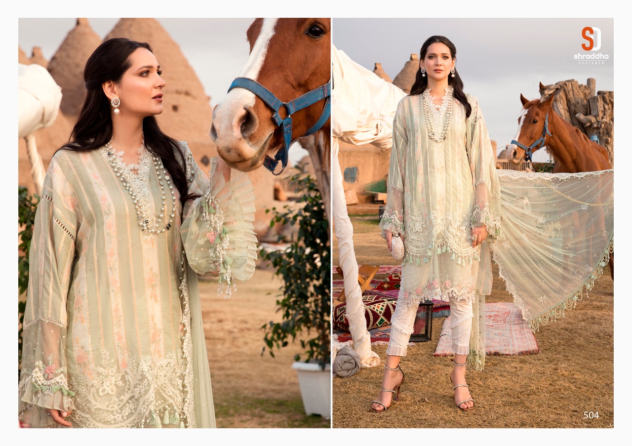 Shraddha Presents Maria B Lawn Vol 1 Pakistani Salwar Suits Collection