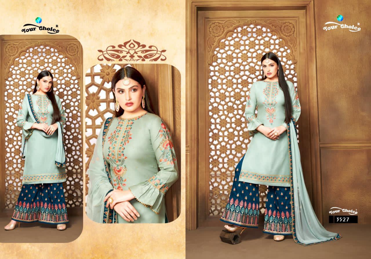 Y.c  Presents  Cotton Sarara Designer Dress Material Collection