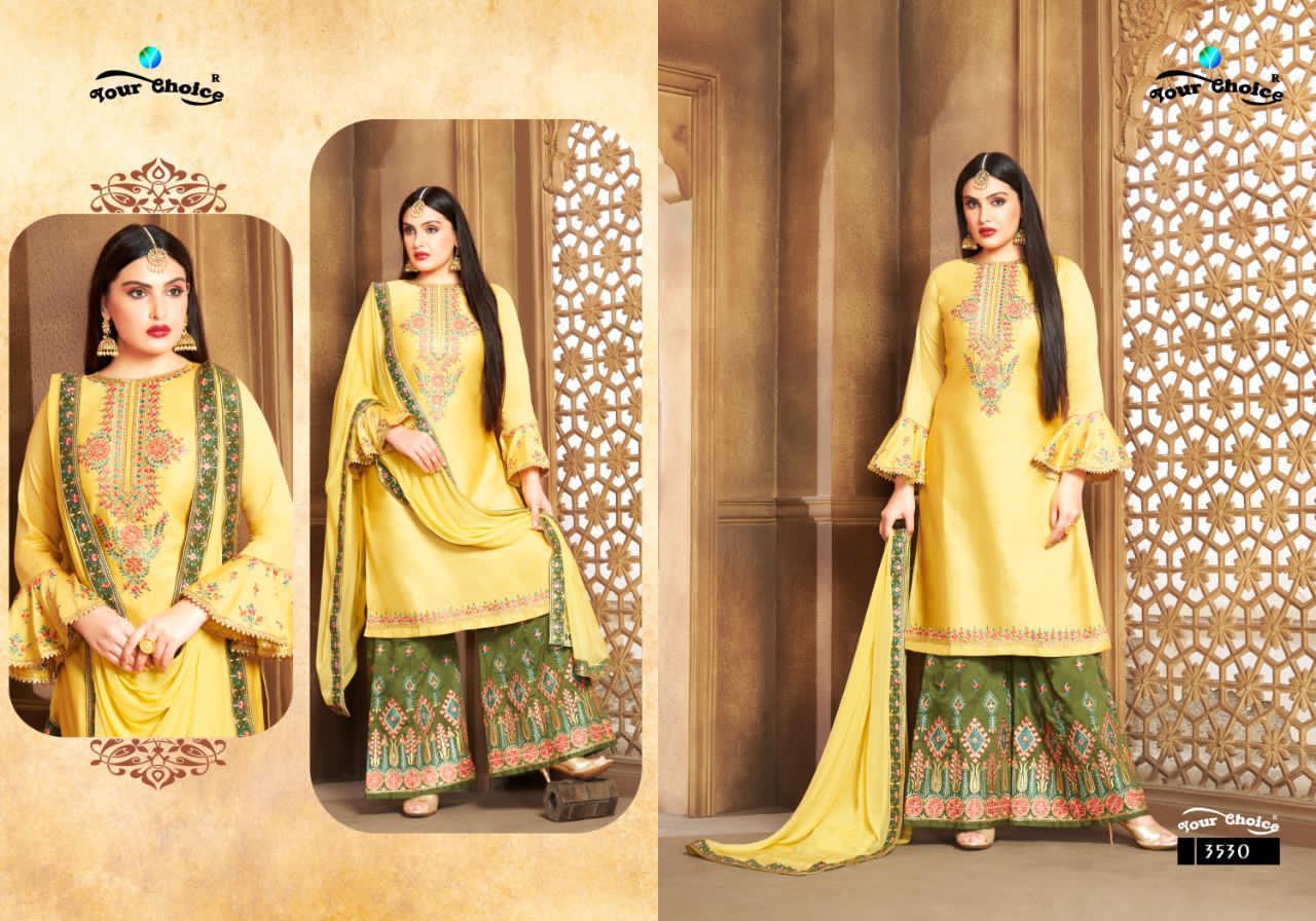 Y.c  Presents  Cotton Sarara Designer Dress Material Collection
