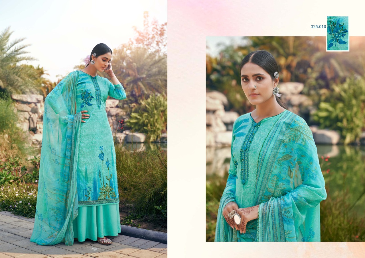 Zulfat Presents  Summer Fiesta  Digital Printed Dress Material