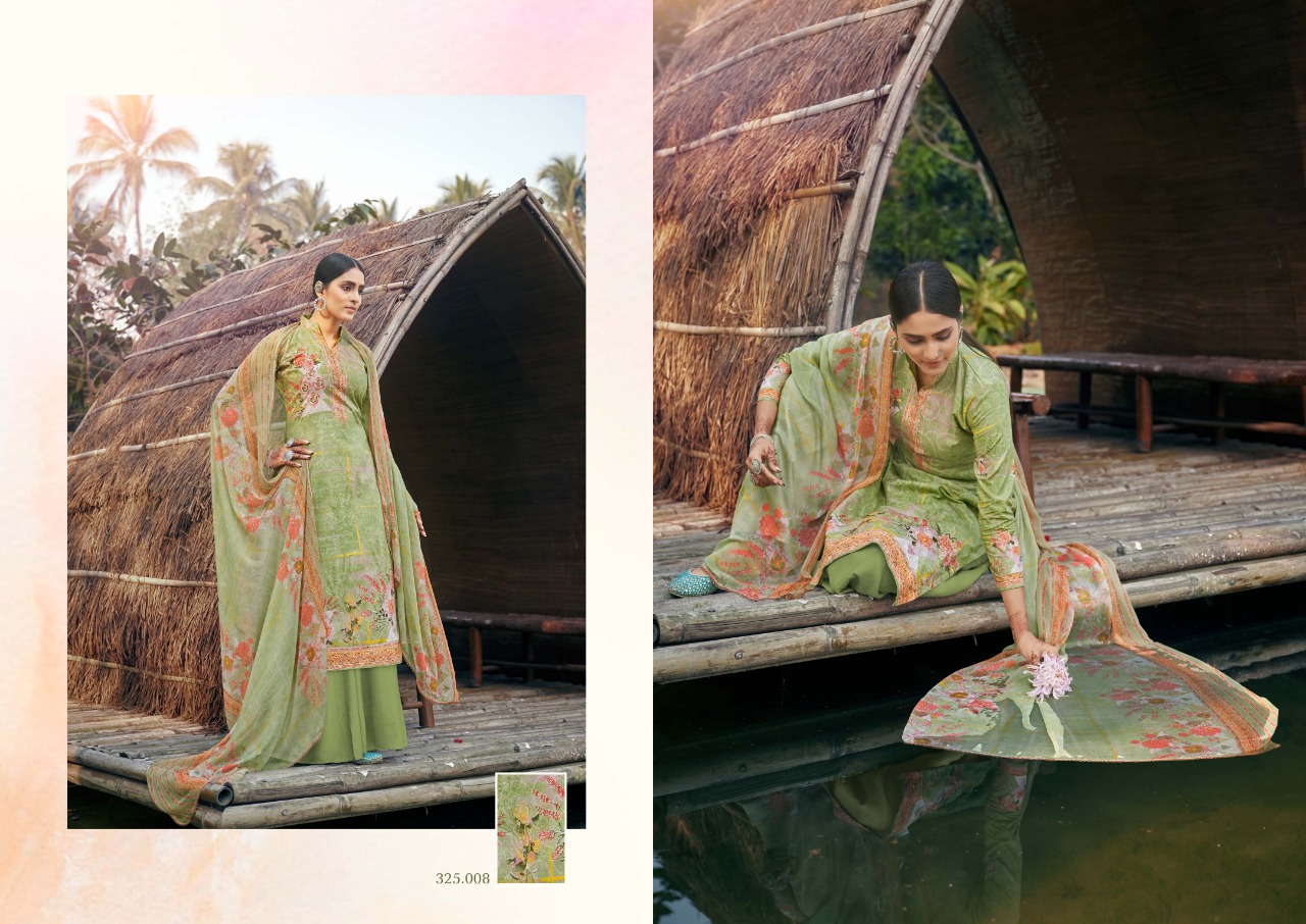 Zulfat Presents  Summer Fiesta  Digital Printed Dress Material