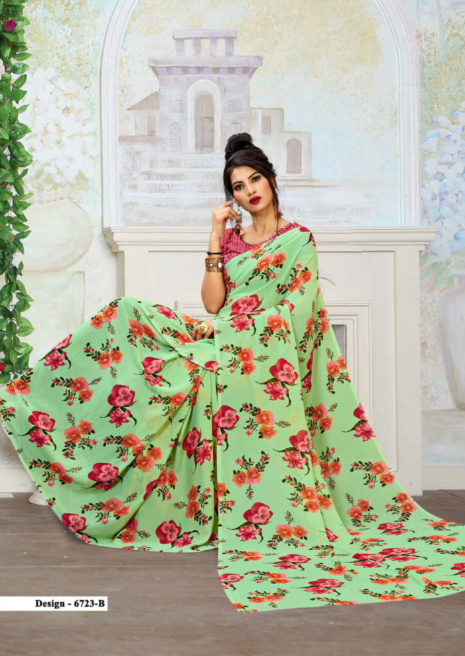 Kodas Presents Pankhuri Plus Vol 25 Printed Saree Collection