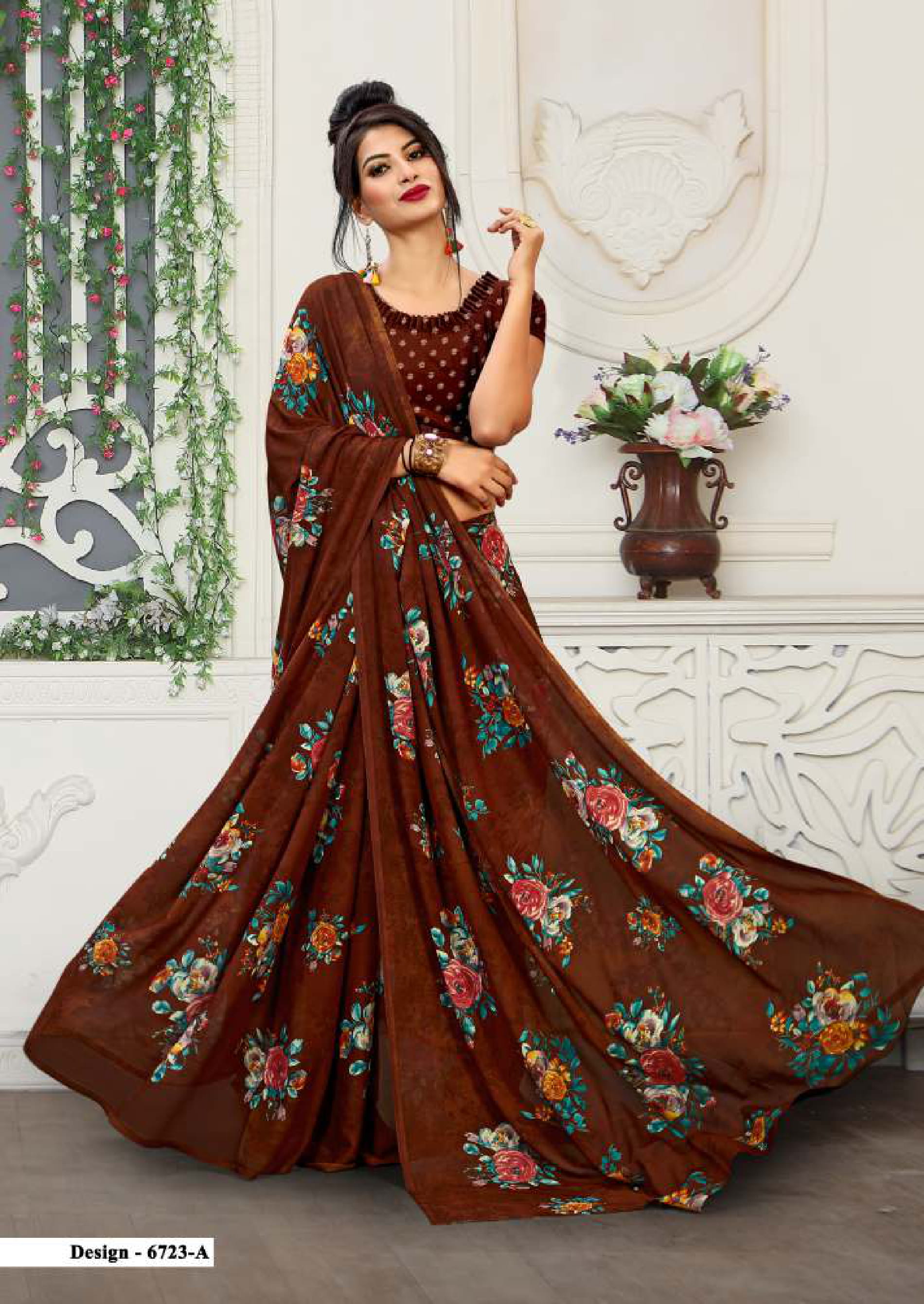 Kodas Presents Pankhuri Plus Vol 25 Printed Saree Collection