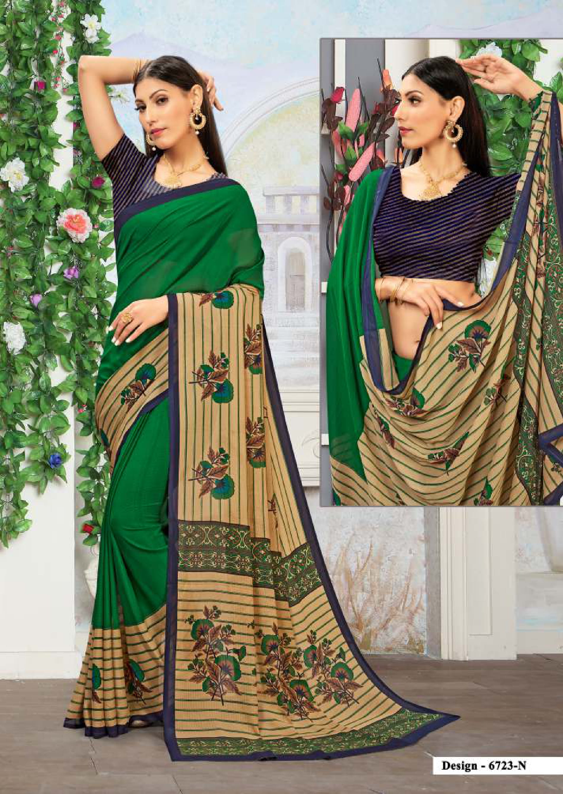 Kodas Presents Pankhuri Plus Vol 25 Printed Saree Collection