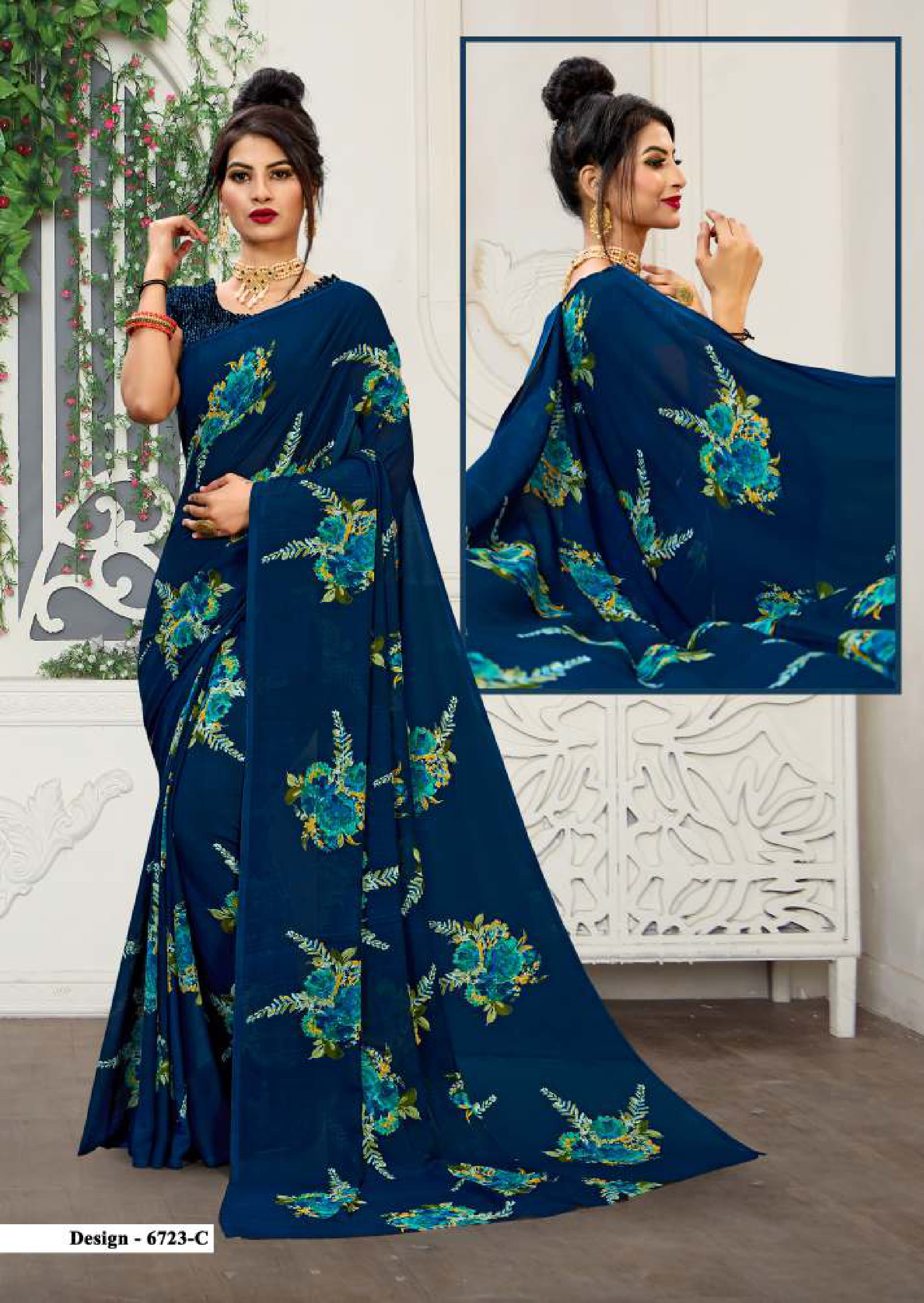 Kodas Presents Pankhuri Plus Vol 25 Printed Saree Collection