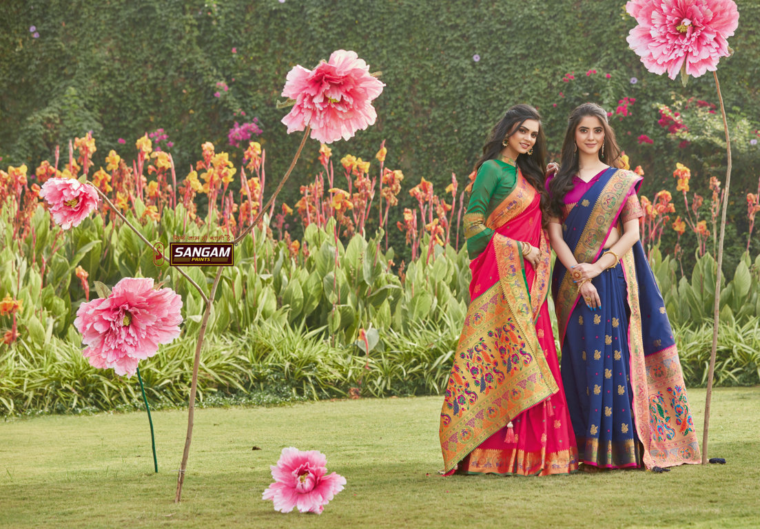 Sangam Presents Pattu Silk Pure Soft Silk Sarees