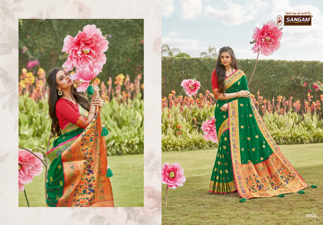 Sangam Presents Pattu Silk Pure Soft Silk Sarees