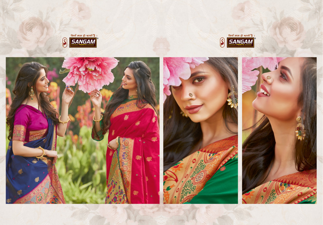 Sangam Presents Pattu Silk Pure Soft Silk Sarees