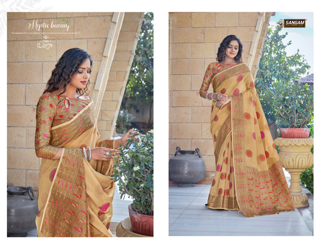 Sangam Presents Gautami Pure Handloom Cotton Sarees