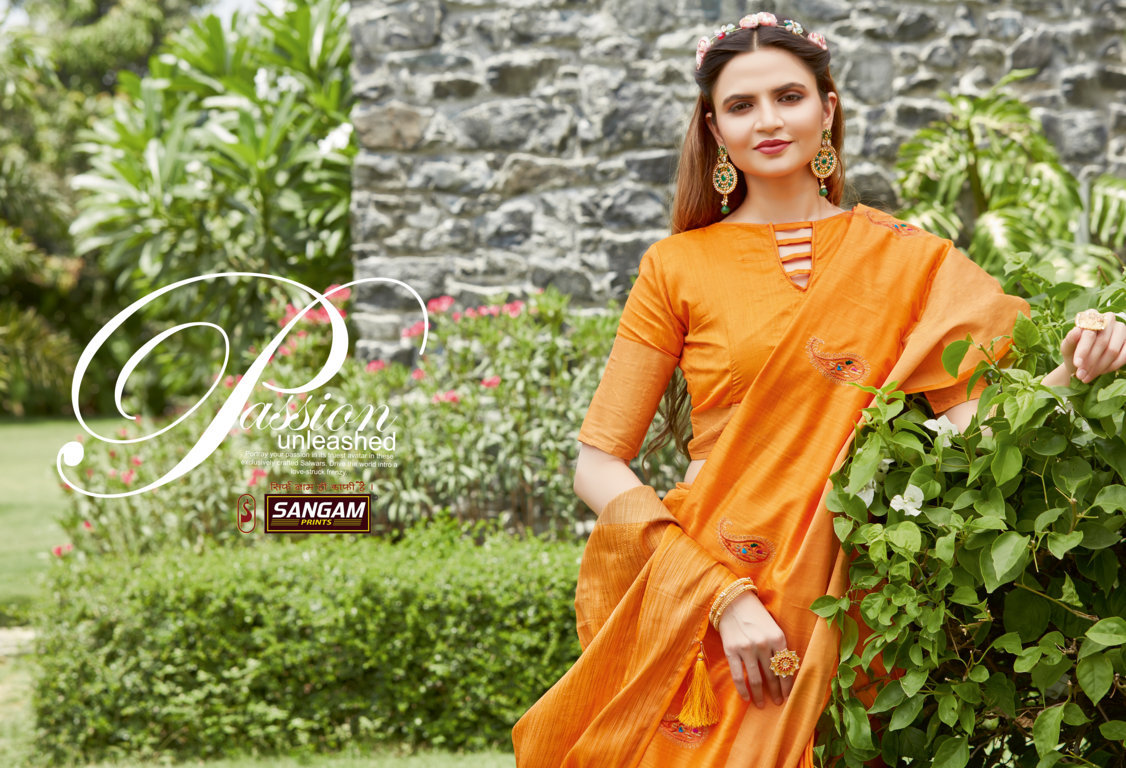 Sangam Presents Padamshree Handloom Silk Sarees