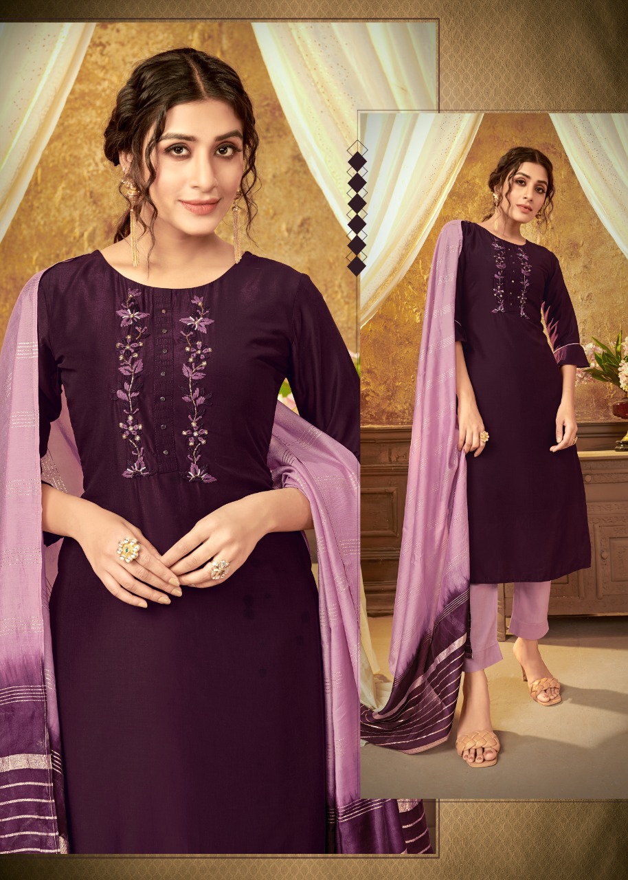 Lily And Lali Muskan Vol 2 Bemberg Silk Party Wear Stylish Kurti