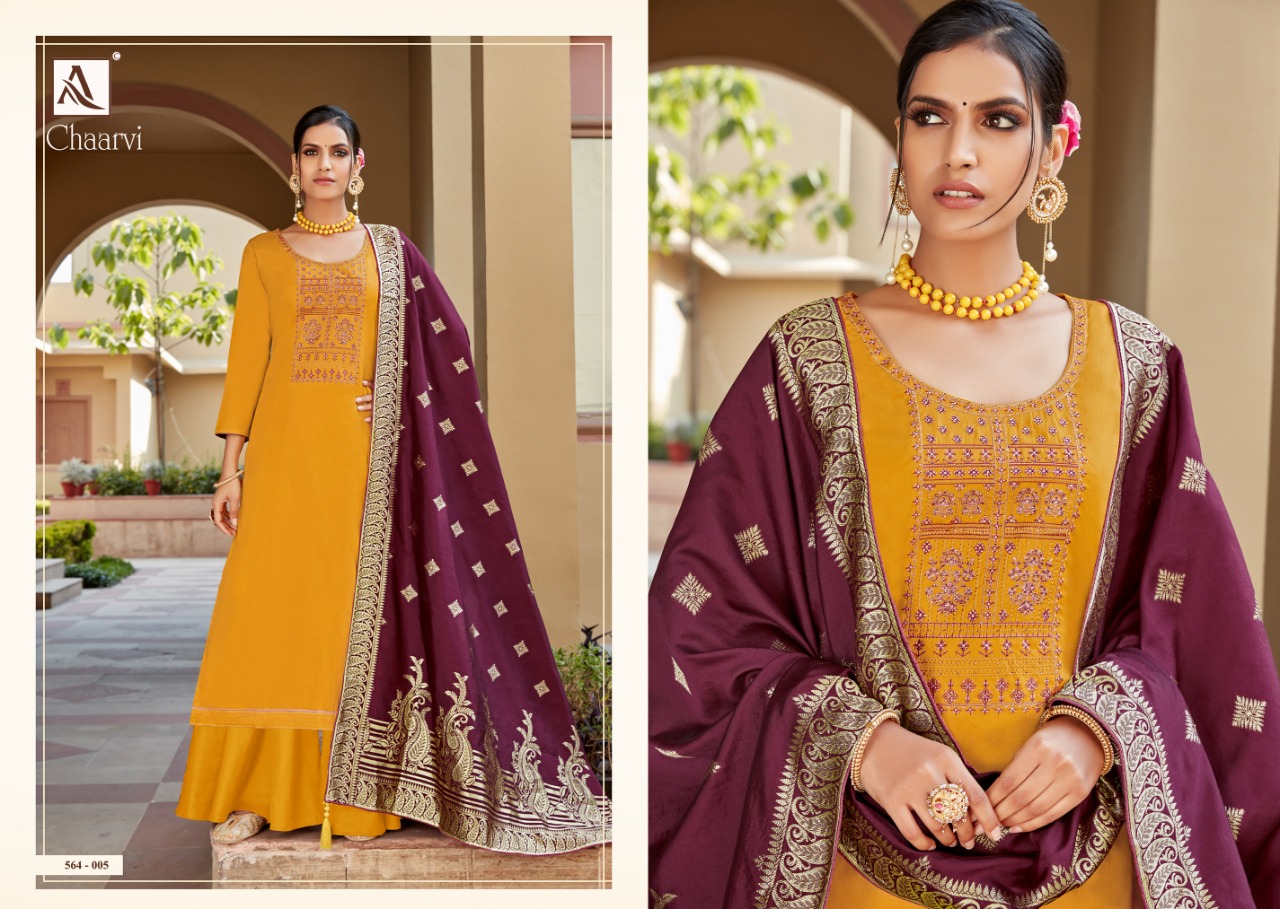 Alok Chaarvi Jam  Cotton Dress Material Shop