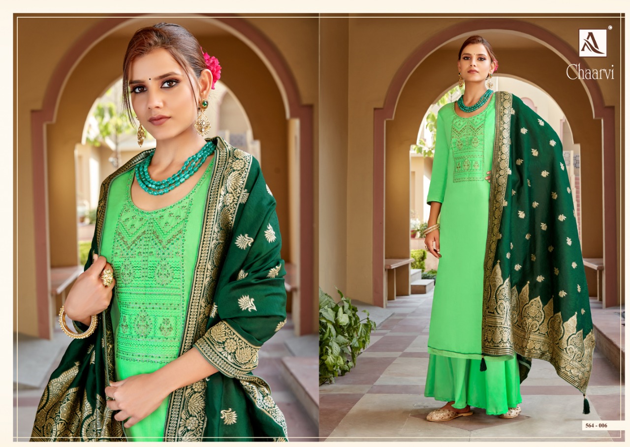 Alok Chaarvi Jam  Cotton Dress Material Shop