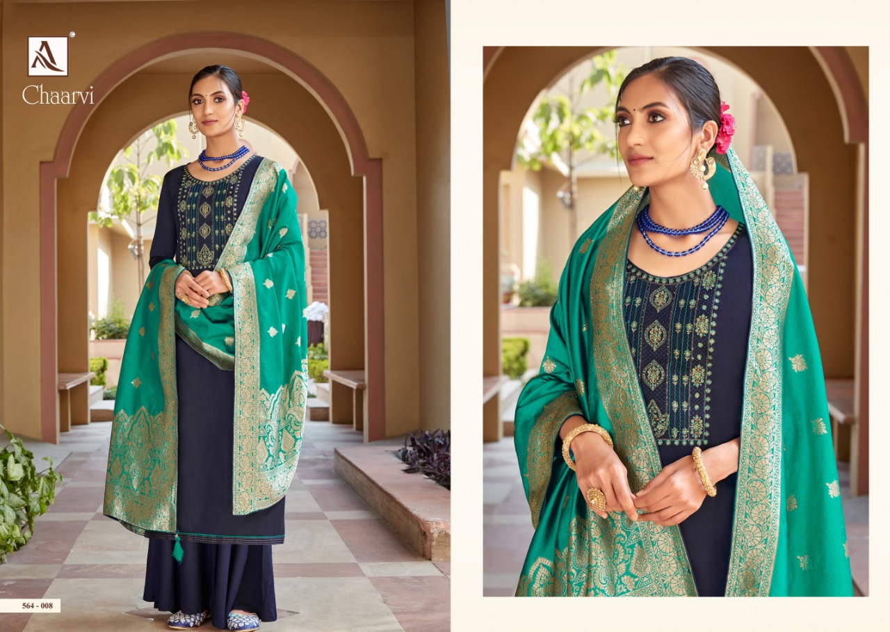 Alok Chaarvi Jam  Cotton Dress Material Shop