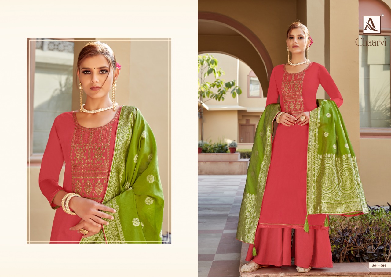 Alok Chaarvi Jam  Cotton Dress Material Shop