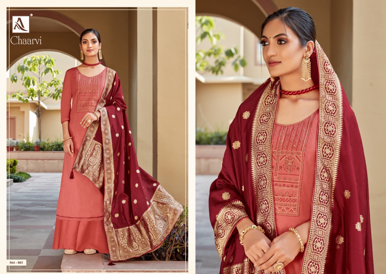 Alok Chaarvi Jam  Cotton Dress Material Shop