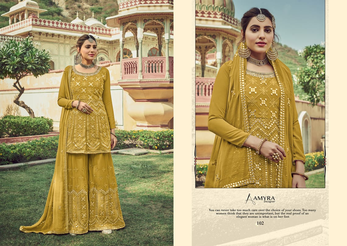 Amyra Presents Zarkash Designer Eid Catalog