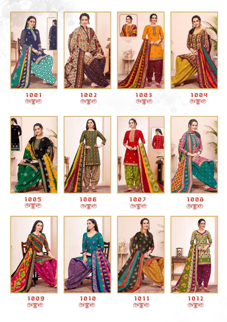 Balaji Presents Battik Prime Vol 1 Pure Printed Cotton Dress  Material