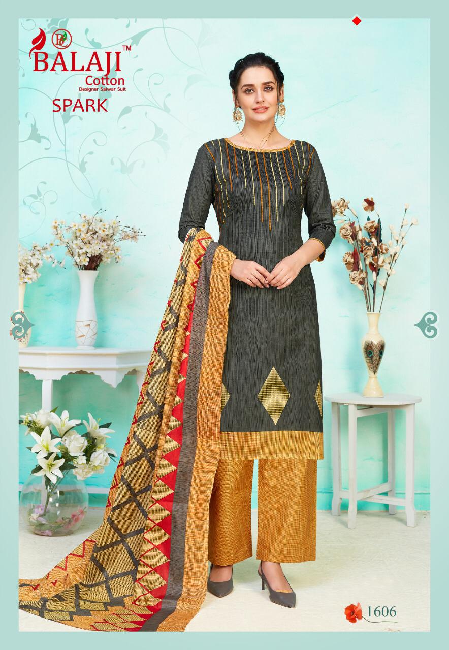 Balaji Cotton Spark  Vol 16 Cotton Printed Dress Material Wholesale