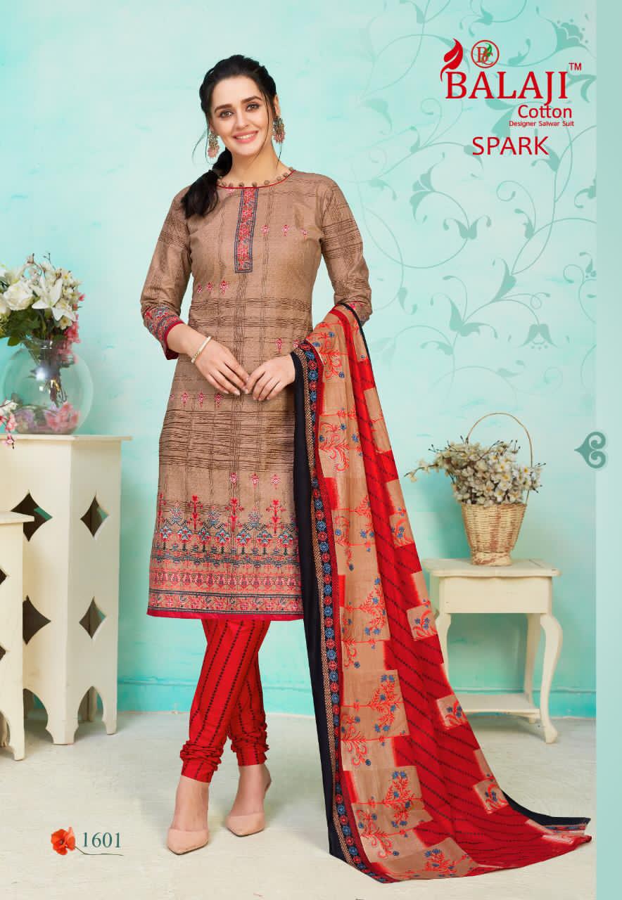 Balaji Cotton Spark  Vol 16 Cotton Printed Dress Material Wholesale