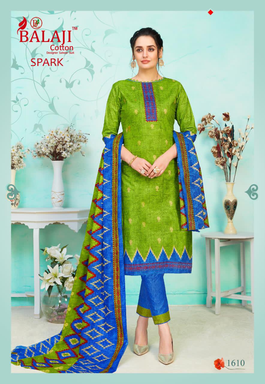 Balaji Cotton Spark  Vol 16 Cotton Printed Dress Material Wholesale