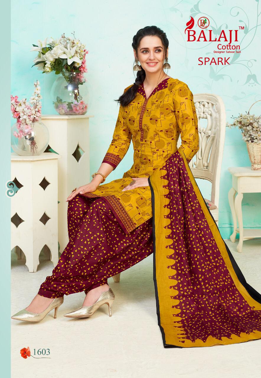 Balaji Cotton Spark  Vol 16 Cotton Printed Dress Material Wholesale