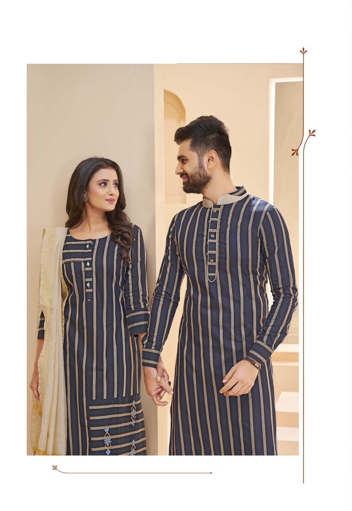 Royal Couple Vol 3 Latest Designer Combo Of Kurtas & Kurtis Online