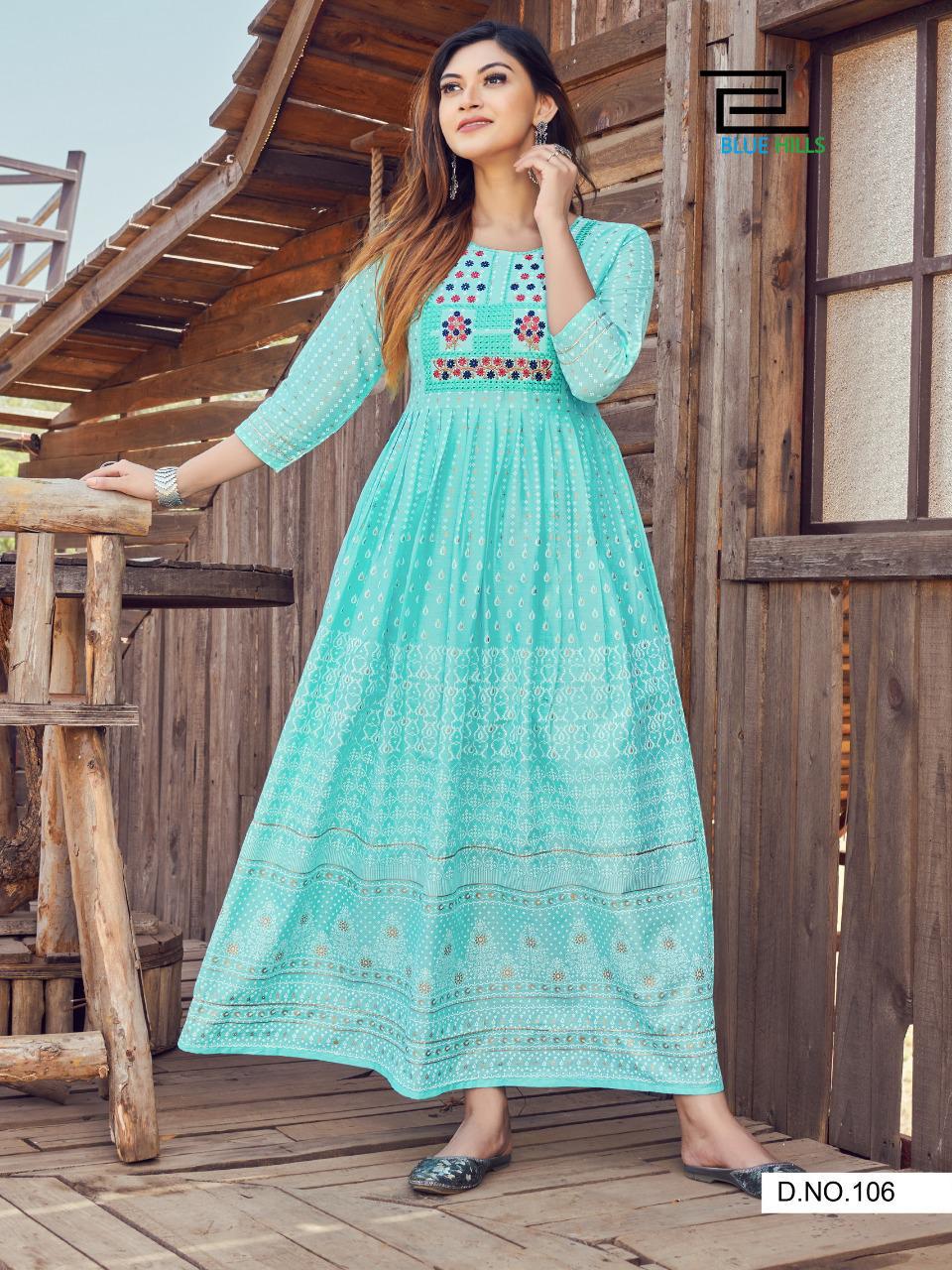 NATEK Women's Cotton Anarkali Kurti (Ni ANK04 Co2 [Gr Gr] S_Grey_S) :  Amazon.in: Fashion