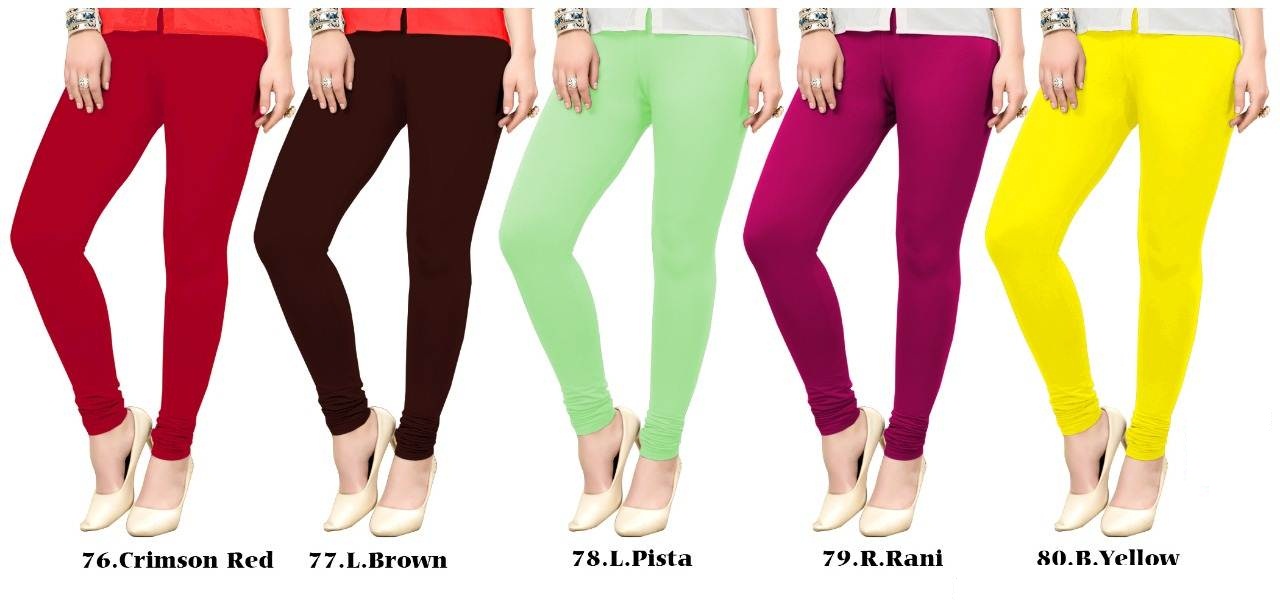 Comfort Leggings Vol 1  Cotton Lycra Leggings In Surat