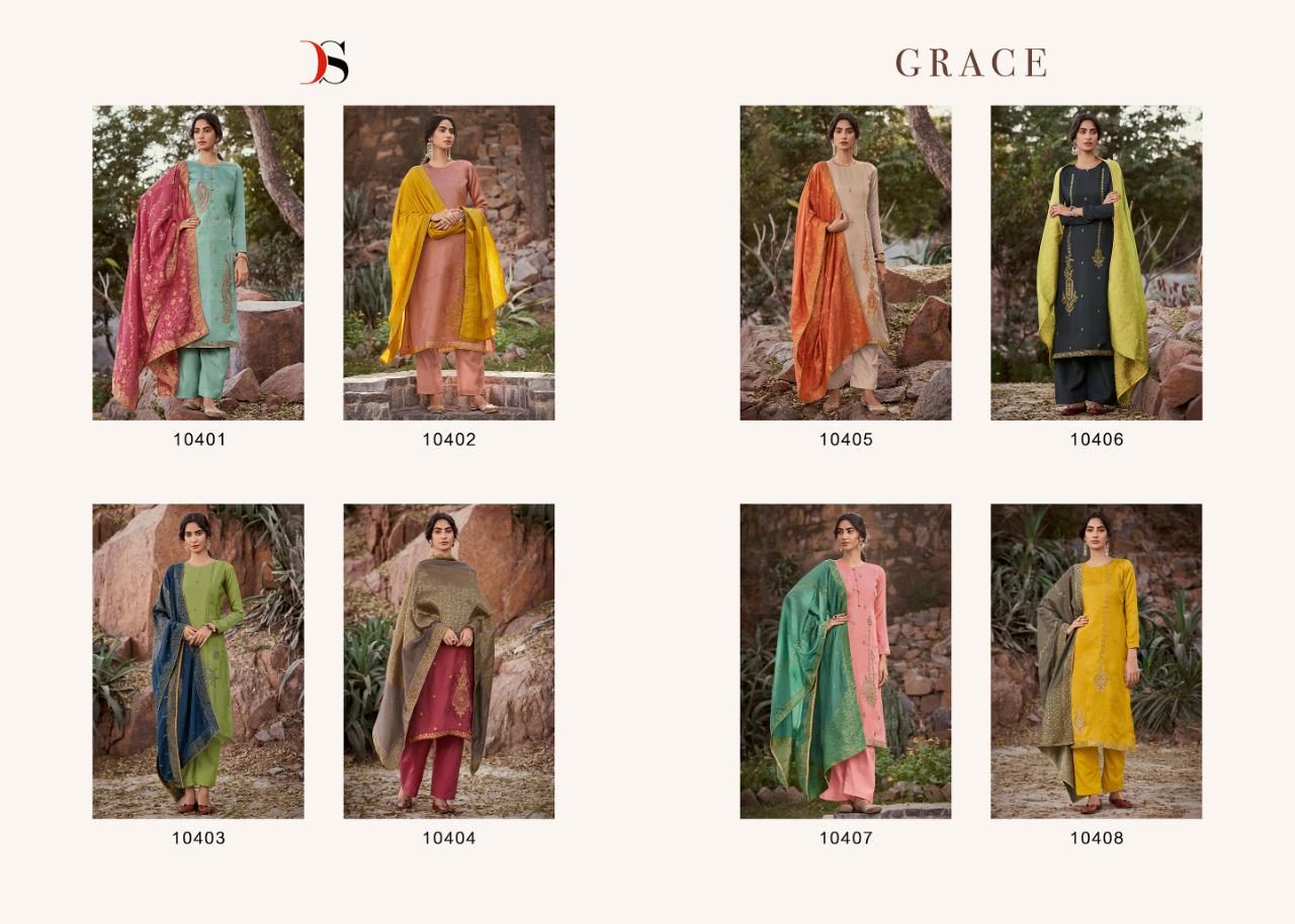Deepsy Presents Grace Cotton Dress Material Online
