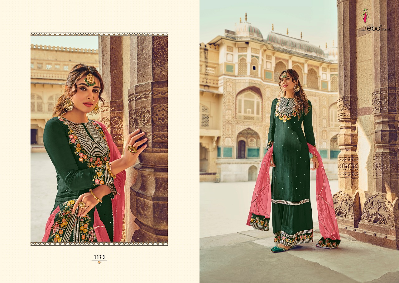 Eba Launching Hurma Vol 34  Georgette Designer Salwar Suit
