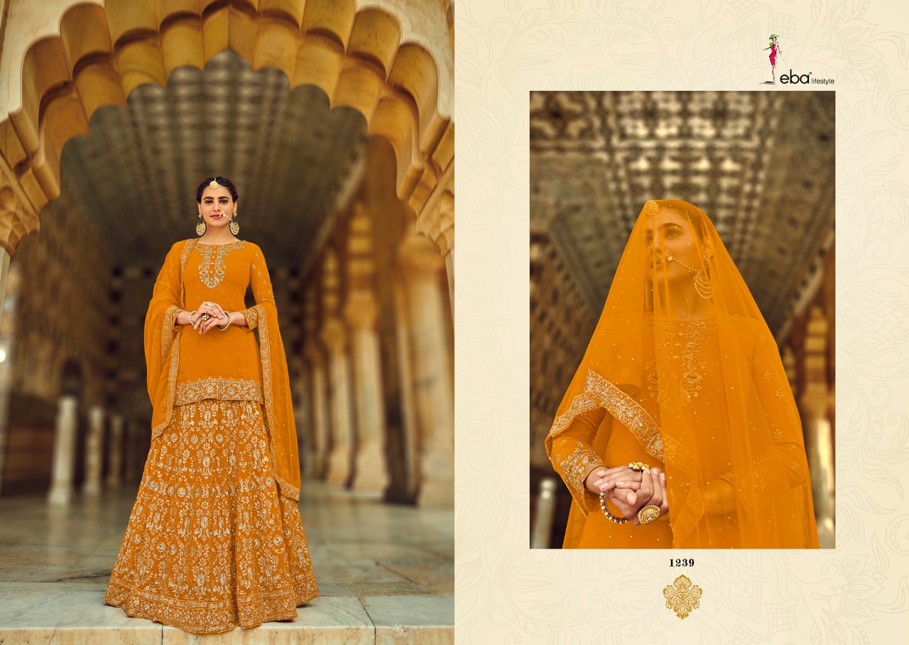 Eba Rasham O Riwaz Designer Eid Salwar Kameez Wholesale Catalog