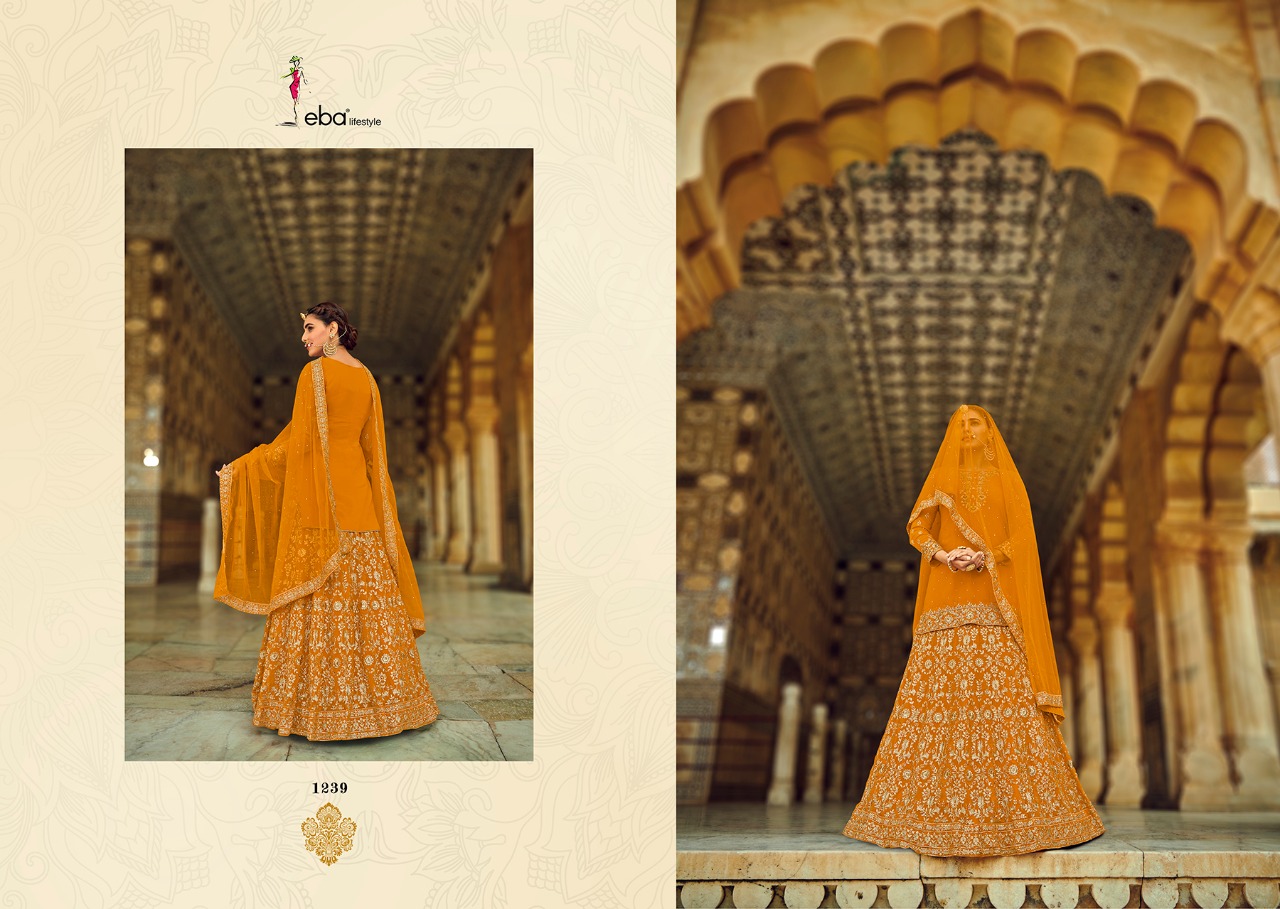 Eba Rasham O Riwaz Designer Eid Salwar Kameez Wholesale Catalog