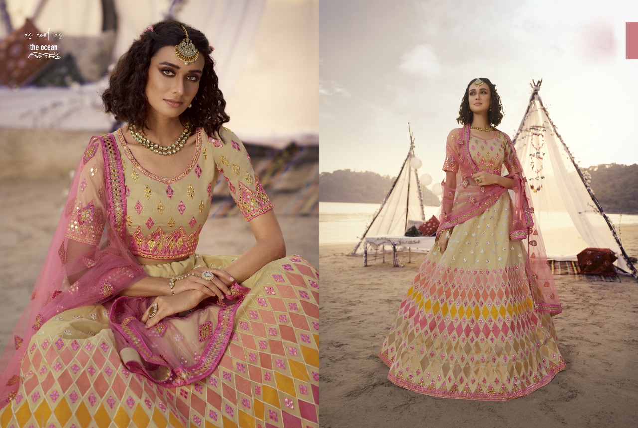 Fc Presents Euphoria 5502  Wedding Wear Lehenga Collection