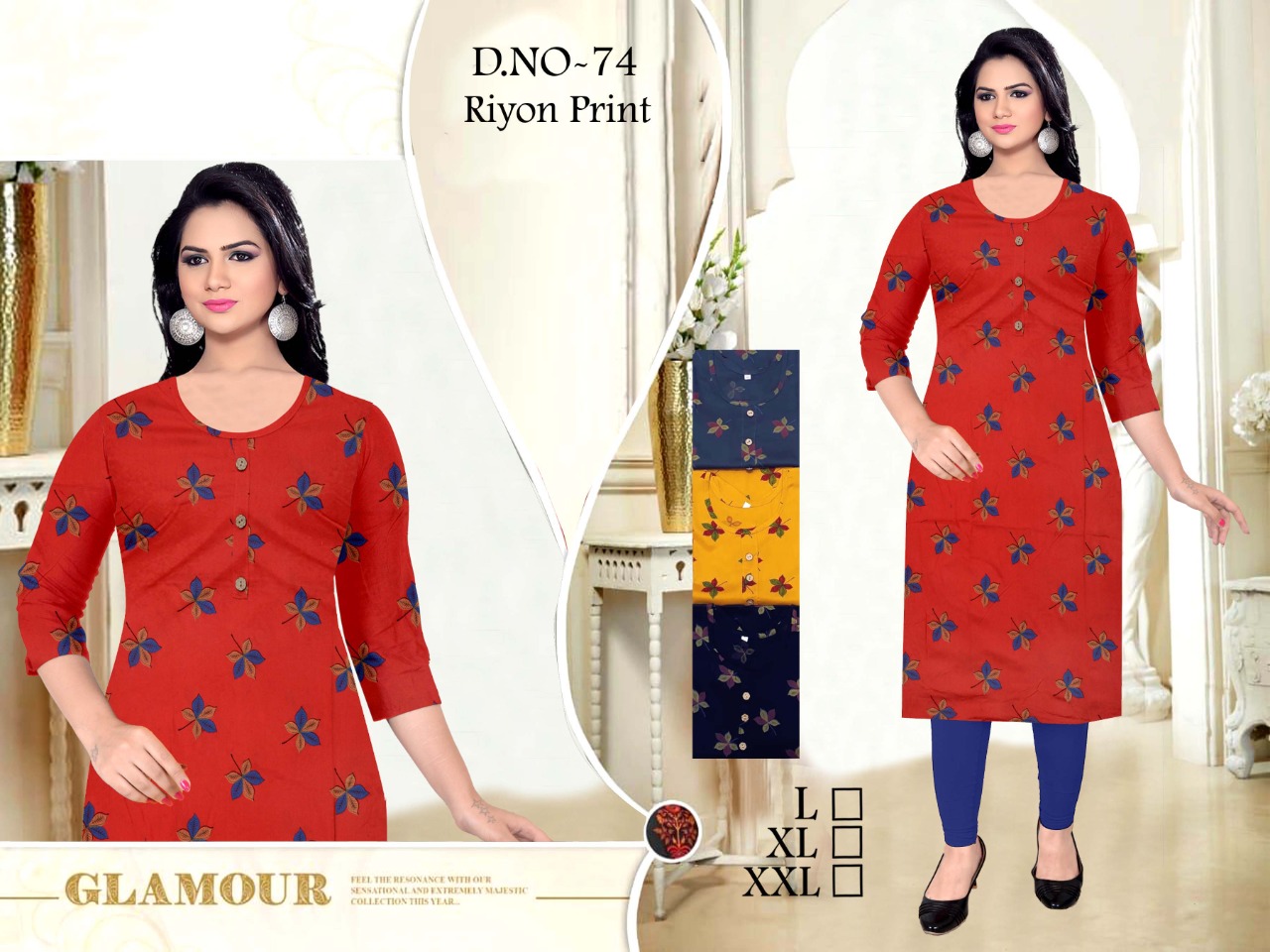 Buy Balaji Shanaya Vol 3 Fancy cotton Printed Kurtis With Bottom