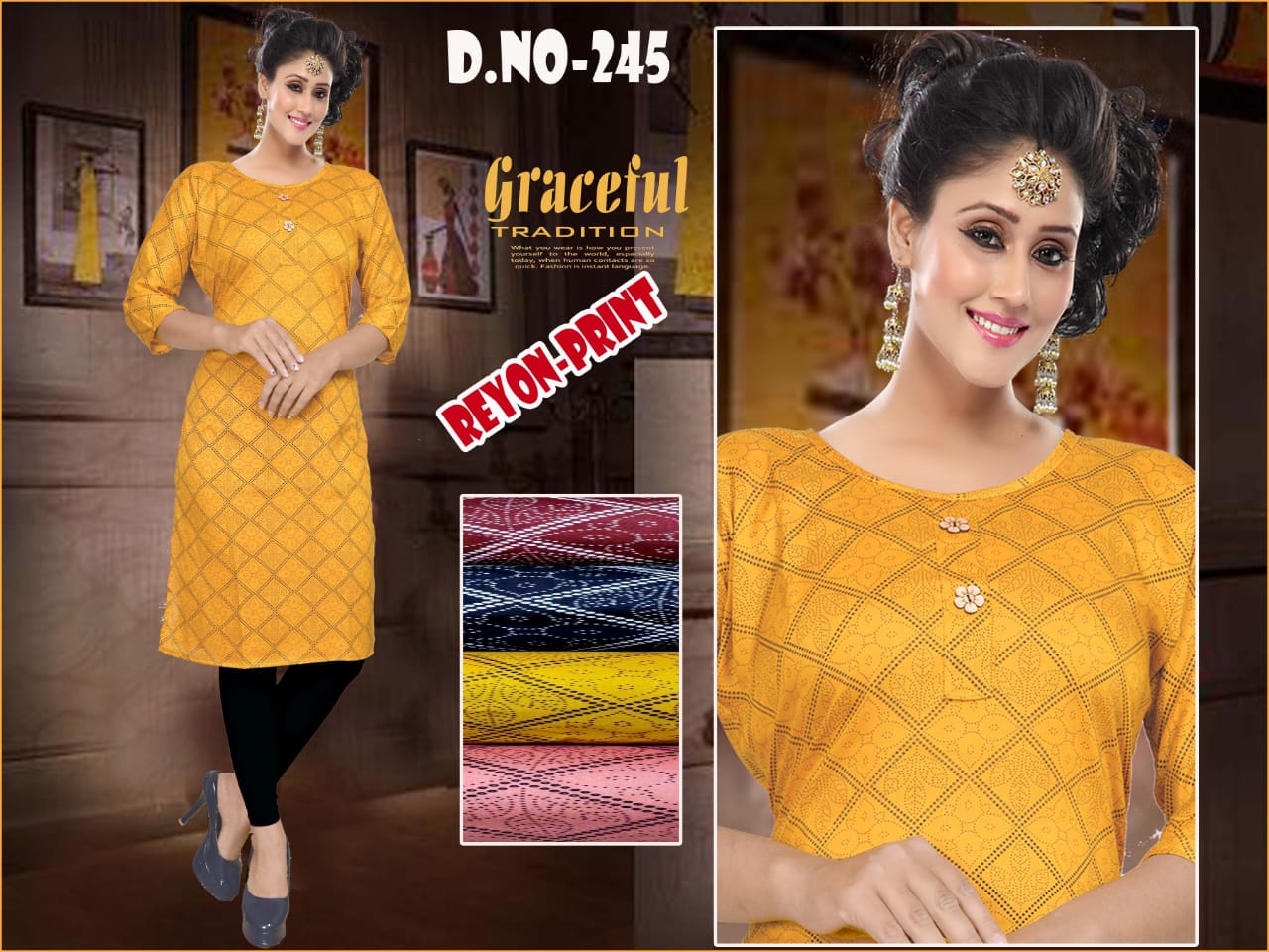Fc Presents Colors Vol 7 Casual Wear Buy Wholesale Kurtis In Surat