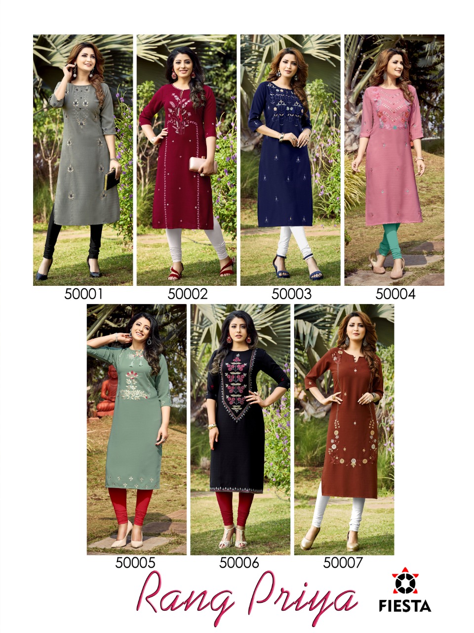 Fiesta Rangpriya Ladies Kurtis In Manufacturers