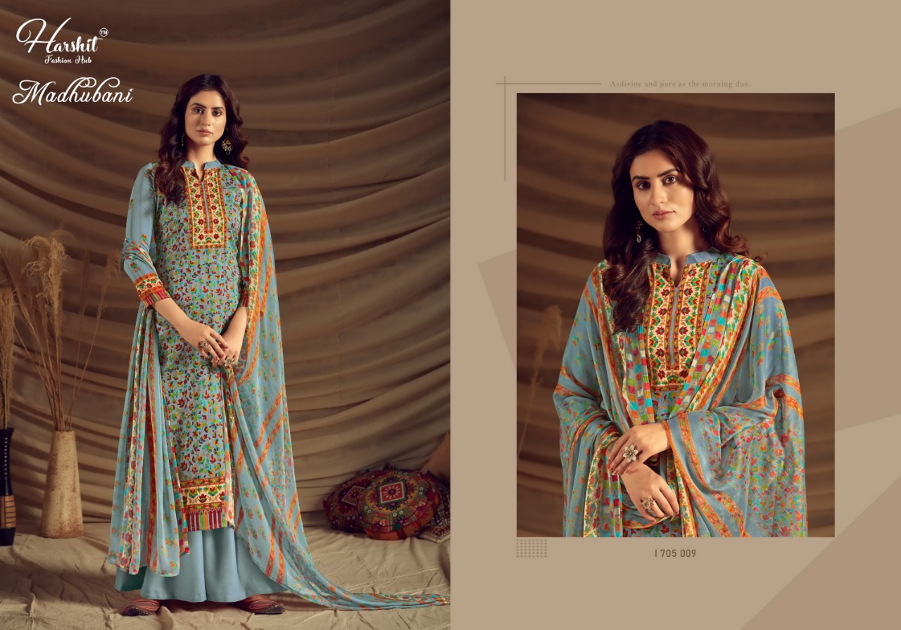 Harshit Madhubani Jam Cotton Suit Manufacturer From Surat