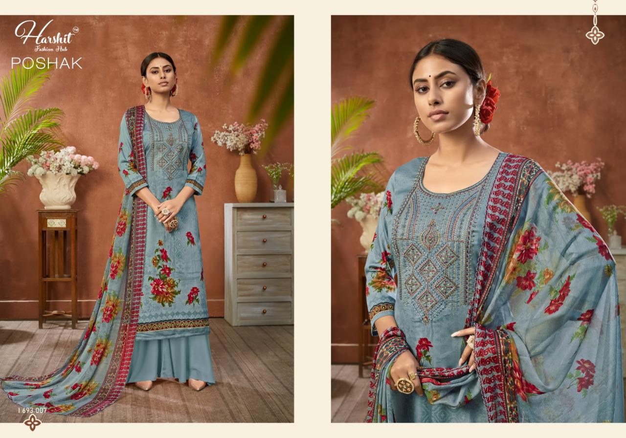 Harshit  Poshak  Buy Unstitched Dress Materials