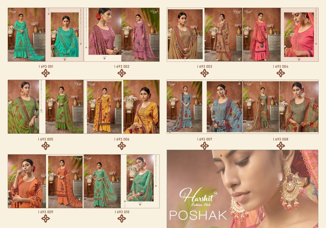 Harshit  Poshak  Buy Unstitched Dress Materials