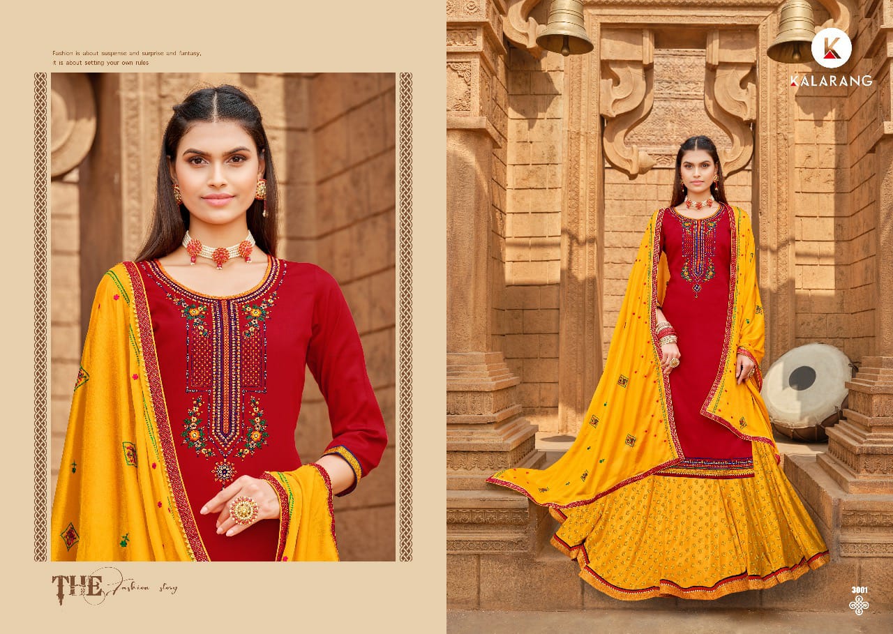 Kalarang Launching  Black Berry Vol 4  Cotton Dress Design