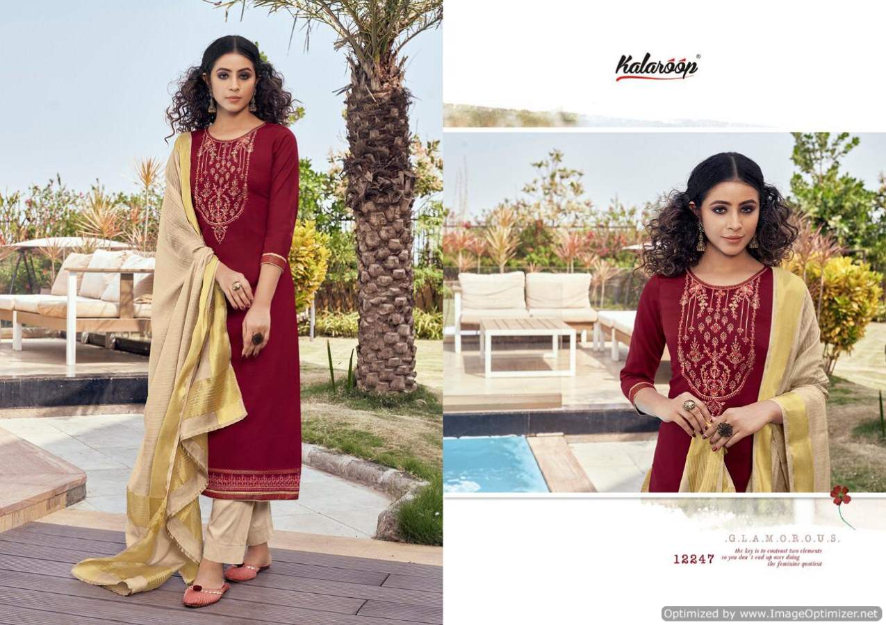 Kalaroop Presents  Mahal Vol 2 Ready Made Festive Wear Collection