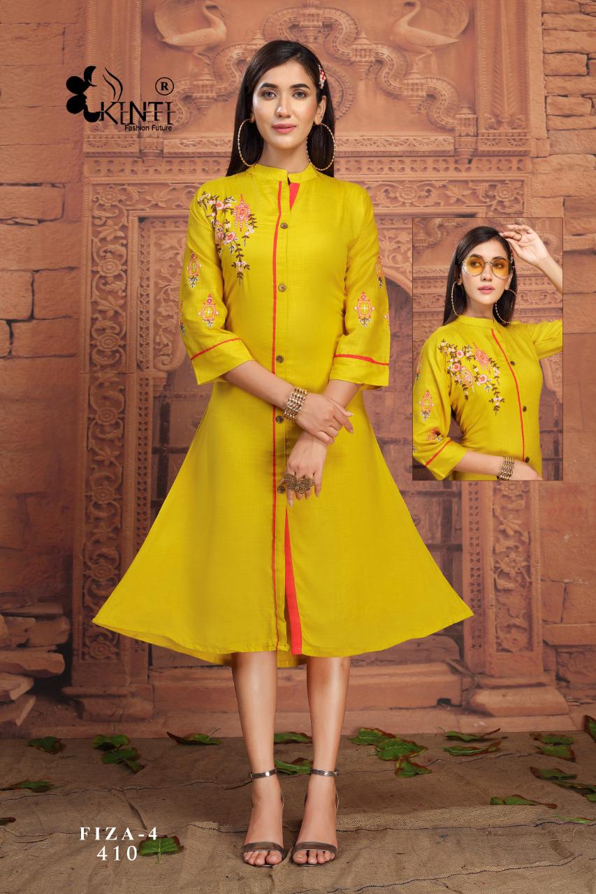 Kinti Fiza Vol 4 Stylish Kurtis In Wholesale Online Shop