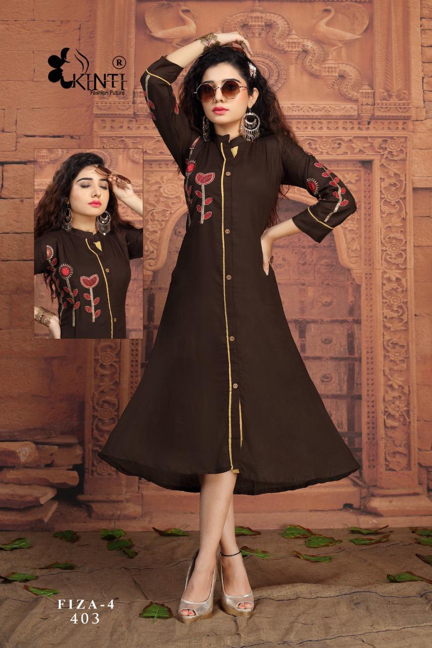 Seriema Kumb Classy Cotton Denim Stylish Modern Designer Kurti