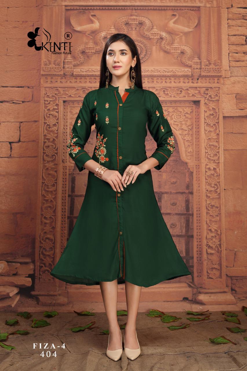 Kinti Fiza Vol 4 Stylish Kurtis In Wholesale Online Shop