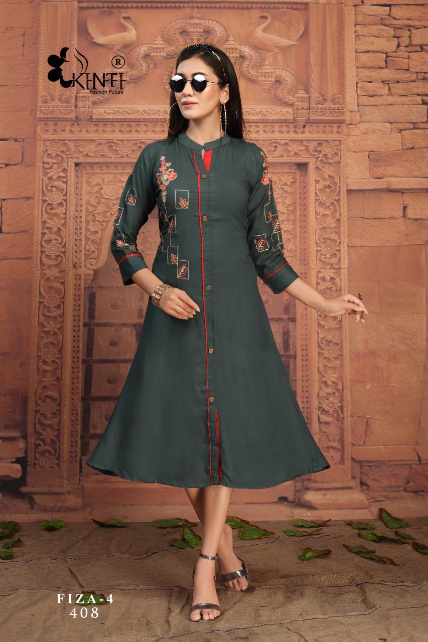 Kinti Fiza Vol 4 Stylish Kurtis In Wholesale Online Shop