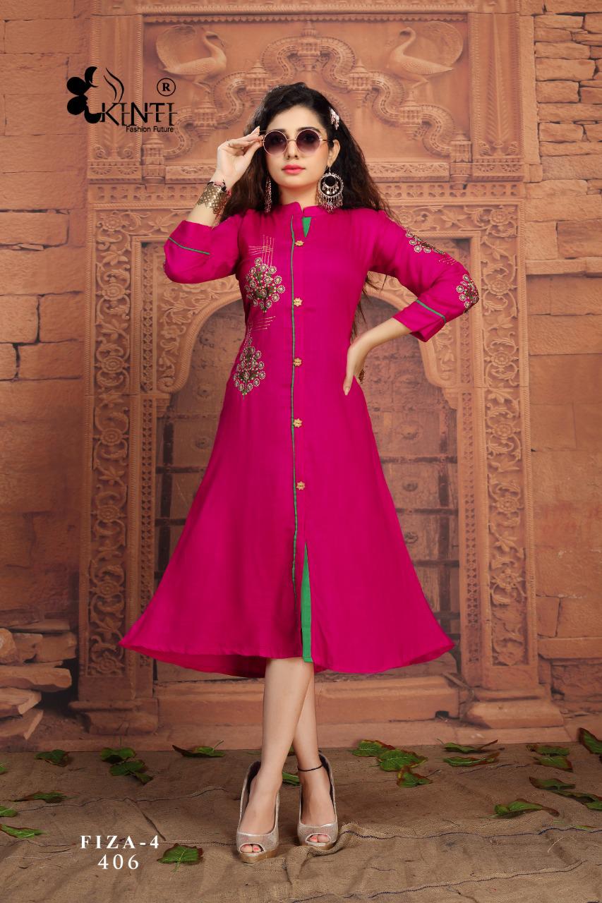 Kinti Fiza Vol 4 Stylish Kurtis In Wholesale Online Shop