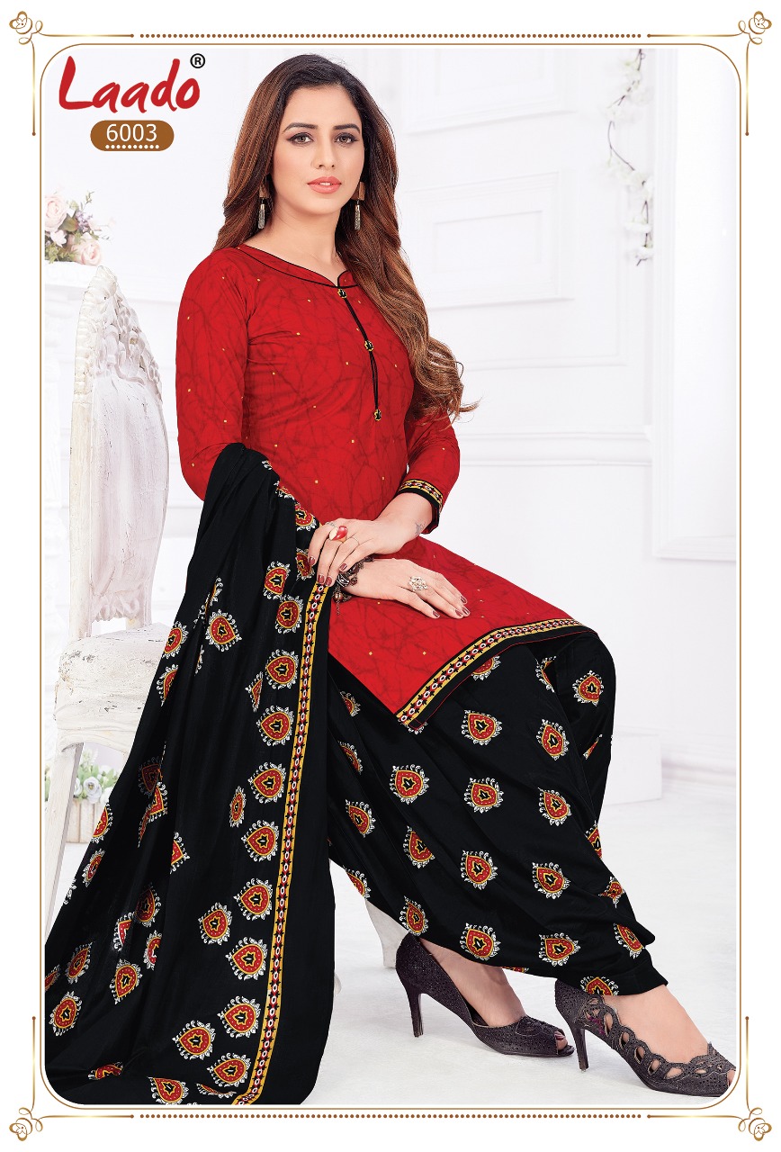 Laado Priti Patiyala  Vol 6 Wholesale Cotton Dress Material With Best Rate
